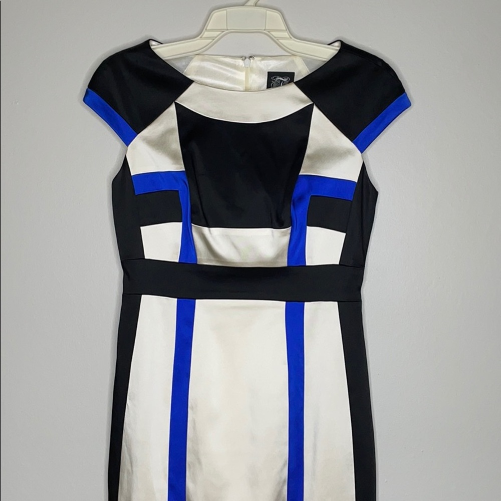 Jax Color-block Cocktail Dress